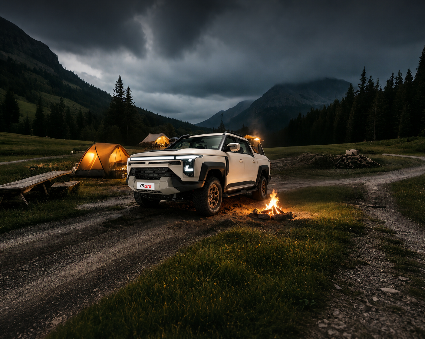 Rugged Off-Road Design. Factory-Built at Its Peak.